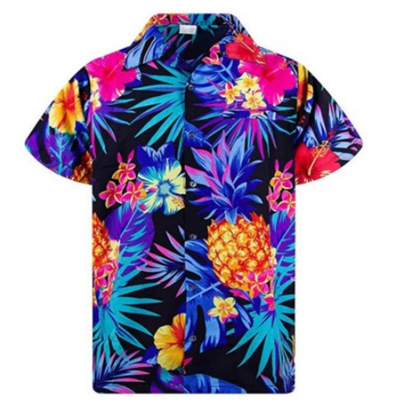 New Women's Printed Hawaiian Casual Ladies Shirt