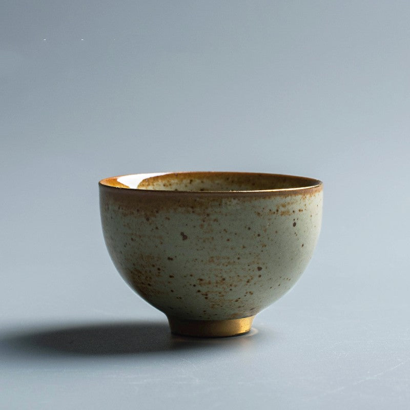 Not Only Elegant But Rough Pottery Teacups