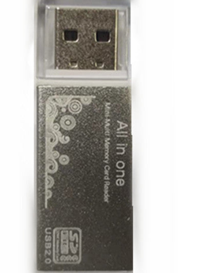 Aluminum Alloy USB Multi-card Reader