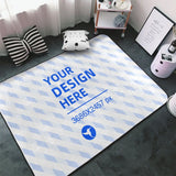 Flannel Absorbent Non-slip Easy-care Floor Mat