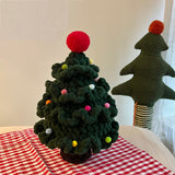 Crochet Creative Knitting Christmas Tree Festival Atmosphere Props