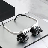 Magnifying Lens Wearable Advanced Maintenance With LED Light