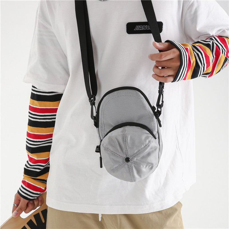 Hat Shape Shoulder Bag Ins Fashion Mini Phone Bags Cute Crossbody Bag For Girls Boys
