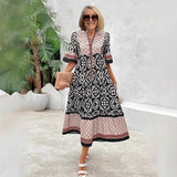 New Plus Size Women's Loose Dress