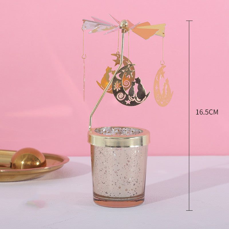 Dream rotating aroma candle holder