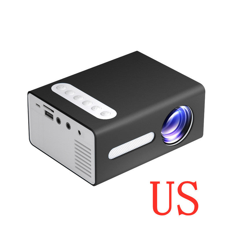 Home Office T300 Проектор 1080P миниётураҳо Проектор Мини