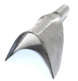 6 Pcs. Steel Leather Craft Half Round Cutting V Shape Punch Belt Wallet Tactical Garden DIY Handmade 15mm-40mm Tools