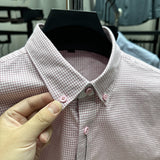 Осенние повседневные рубашки с длинным рукавом для мужчин