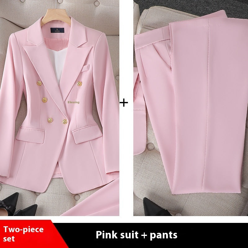 Women's Fashion High-end Temperament Formal Suit