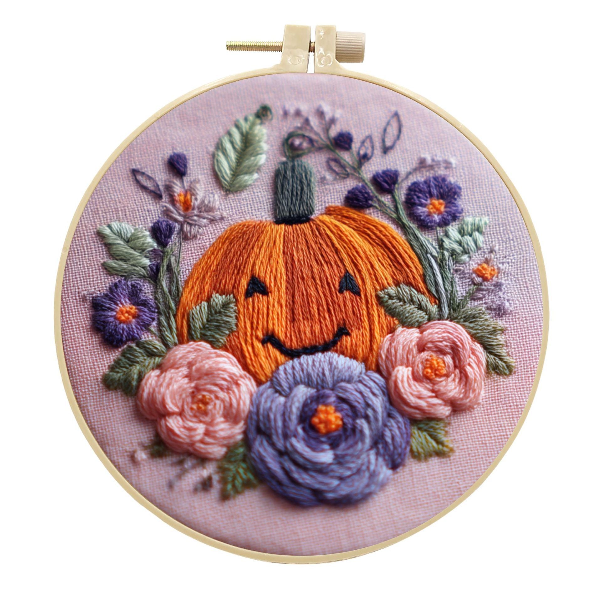 Embroidery Handmade Cloth Art Material Kit Sets Creative Handmade Needlework