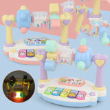 Music Children's Rotating Electronic Organ Early Education Toy
