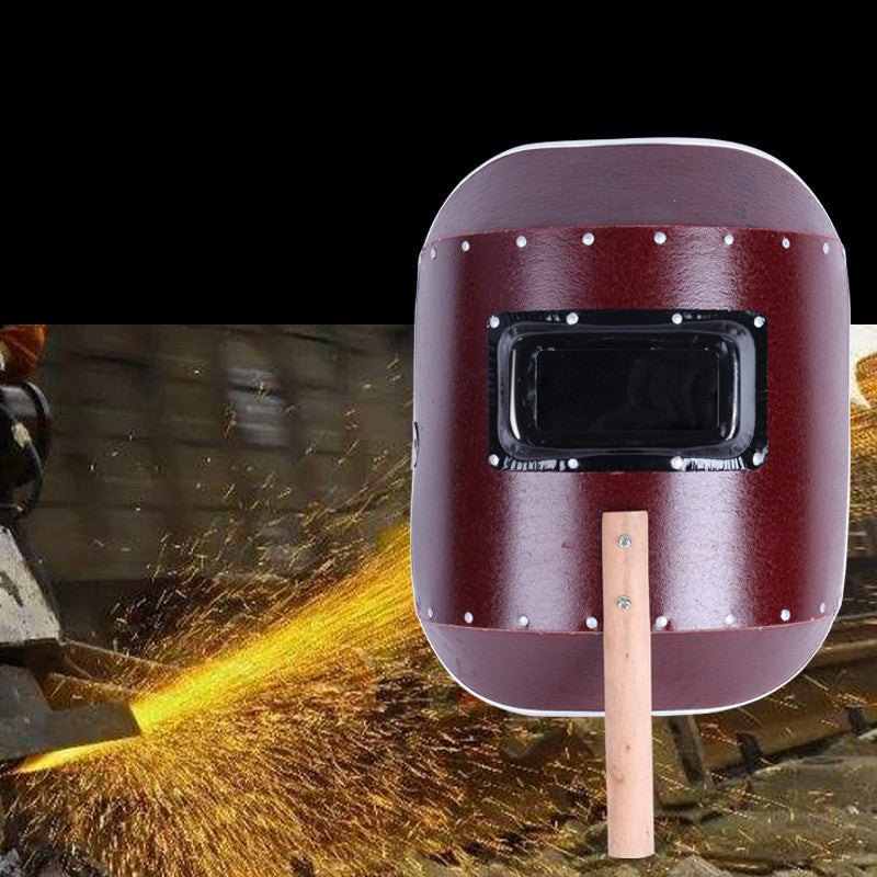 Маска кафшери кафшери дастӣ Сарпӯши кафшери картон айнак Линза Hat Lightweight ArgonWelding