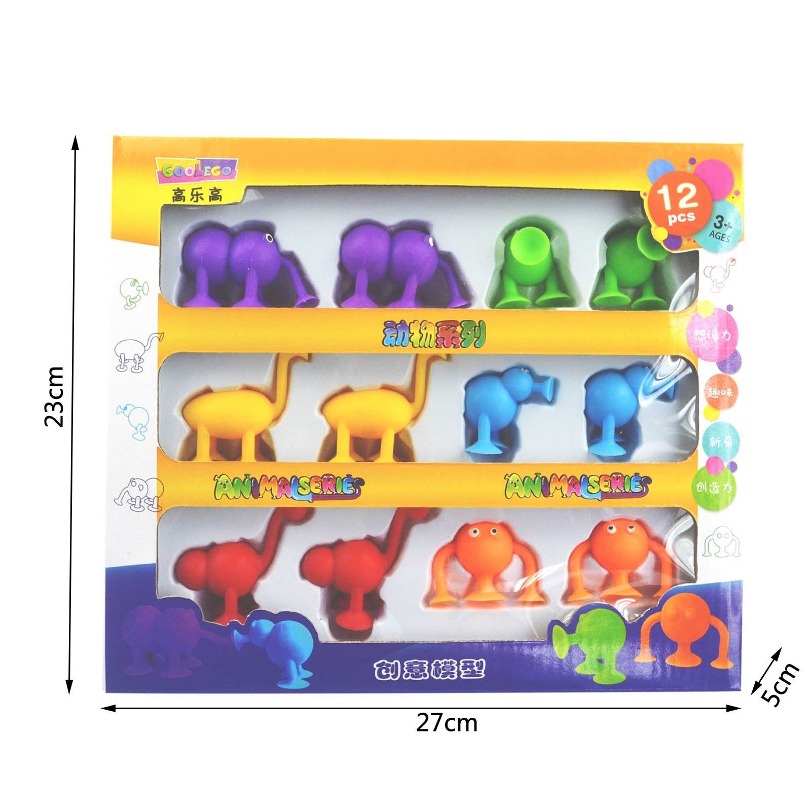 Soft Silicone Sucker Popular Dart Toy DIY Animal Human Silicone Sucker Model Assembly Decompression Dart Throwing Game For Kids