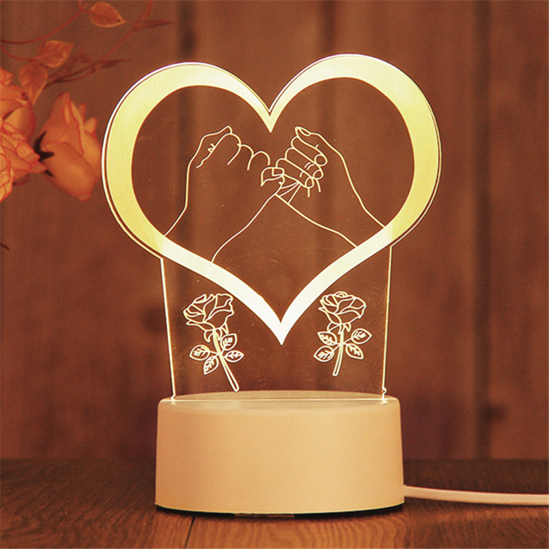 Creative 3d night light