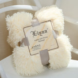 Super Soft Coral Fleece Blanket Warm Cozy Bedding Blanket Fluffy Sofa Bedding Airplane Hotel Throw Sofa Blanket New