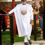 Мужской костюм Африка Этнический принт Досуг