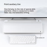 Computer Desktop Keyboard Portable Erasable Message Note Board Office Storage Box