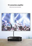 Two-to-two Double-connected Flower Head Audio Cable 2RCA Computer Connection TV Audio Speaker Cable