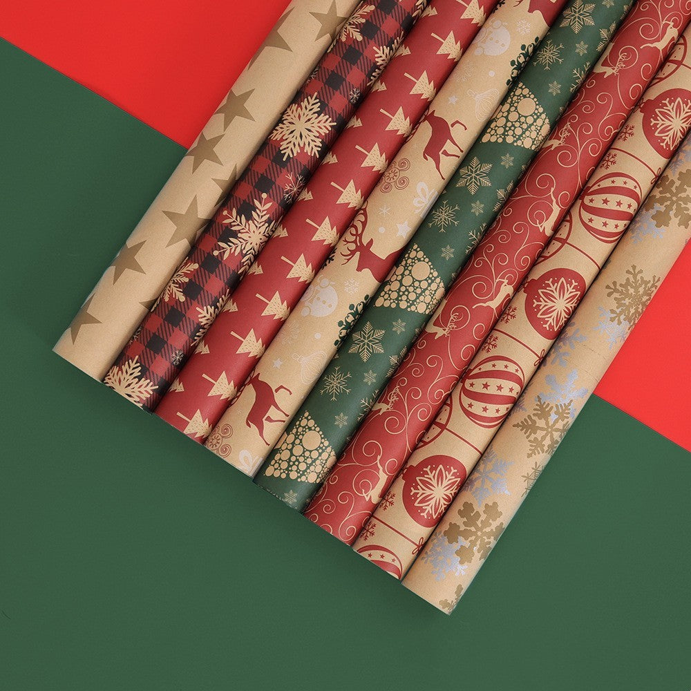 Cowhide Wrapping Paper Flower Packaging