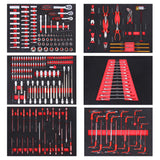 252 Tools Kit VII Pumping Removable Machine Repair Tool Cabinet
