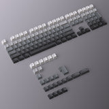 Polar Day Gradient Engraved Luminous Machinery Key Cap