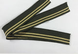 Threaded Fabric Collar Garment Accessories Ribbed