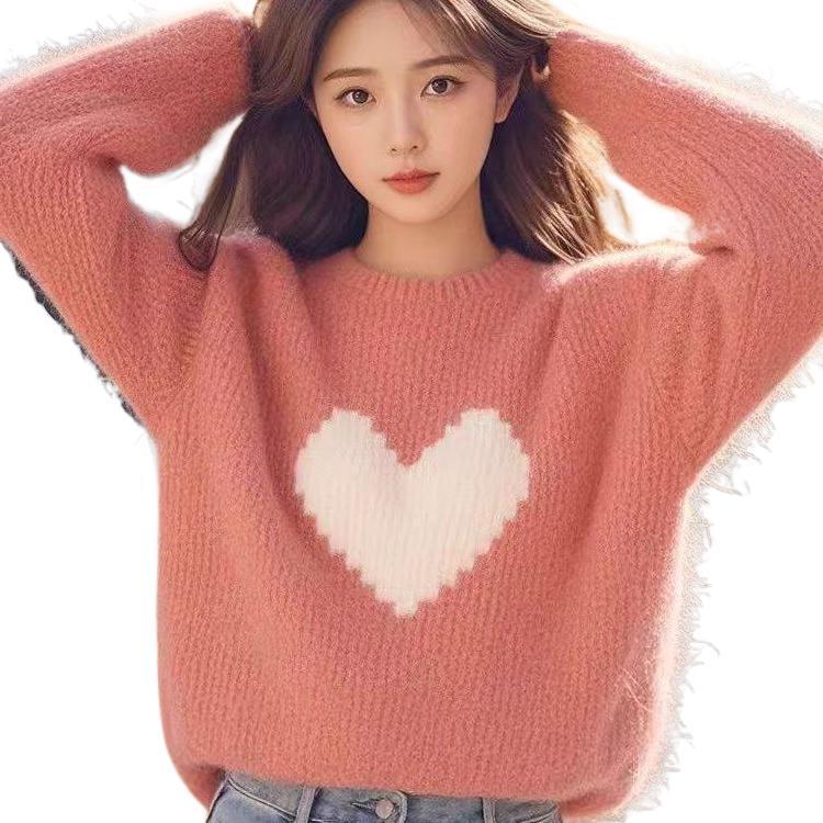 Thick Loose Long Sleeves Knitwear