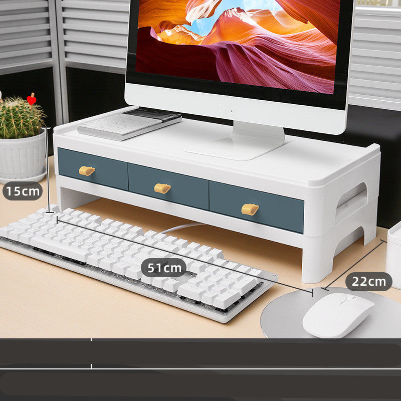 Monitor Increase Rack Office Desktop Computer Base Bracket