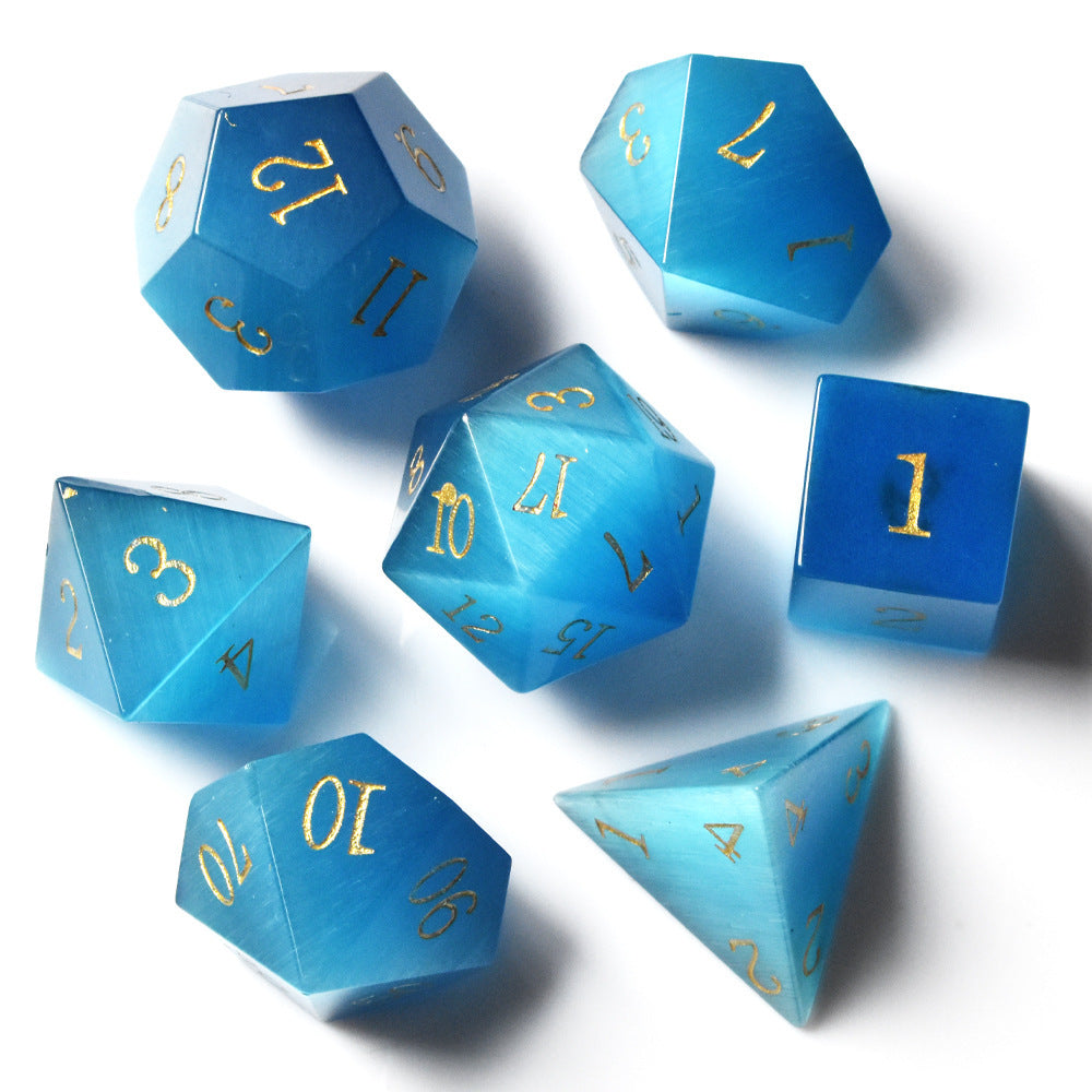 Dice Board Game Casual Game Multi-sided Digital Sieve Seven Tablets Suit