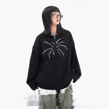 Hooded Sequin Cardigan, Reversible American Check Sweater