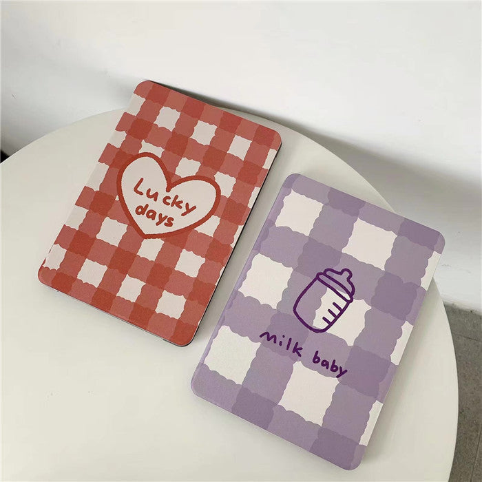 Compatible with Apple Protective Case Leather Case Tablet Soft Shell Mini