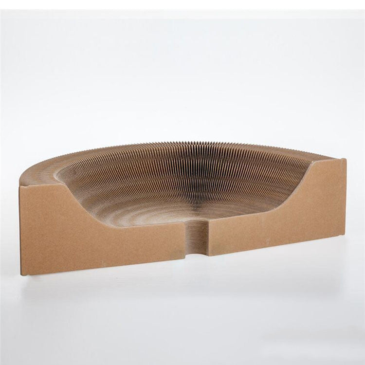 Corrugated Scratching Board Organ Nest Foldable Large Cat Toy Claw Sharpener Pet Supplies