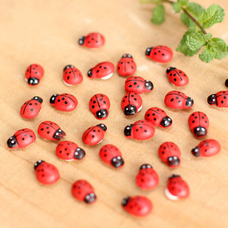 New Wooden Craft Beetle Ornaments