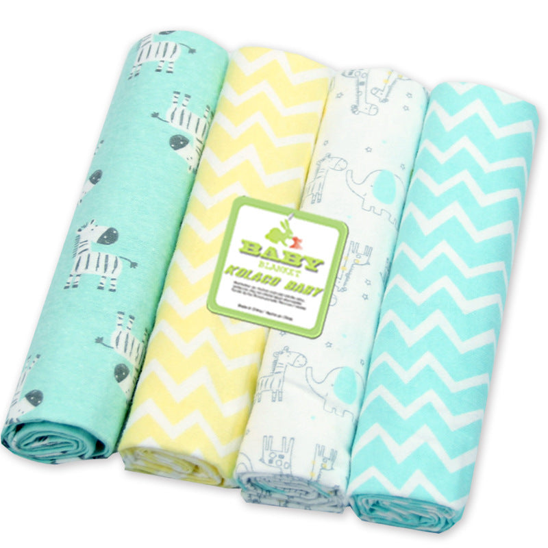76X76PVC Flannel Baby Wrapping Blanket