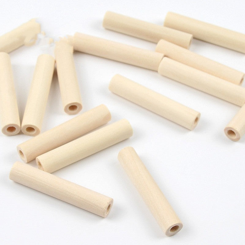 Manual Beading With Cylindrical Beads