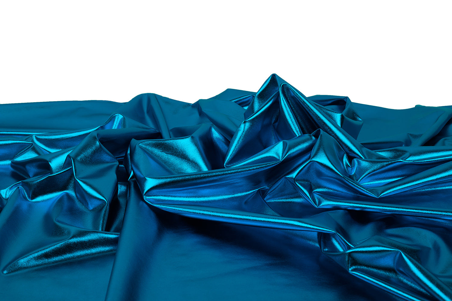 Spandex Gold Fabric With Glossy Surface Version With Elastic Ironing On All Four Sides