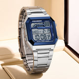 New Square Electronic Sports Outdoor Waterproof Watch For Men And Women
