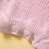Fashion Knitted Jumpsuit For Baby Girls