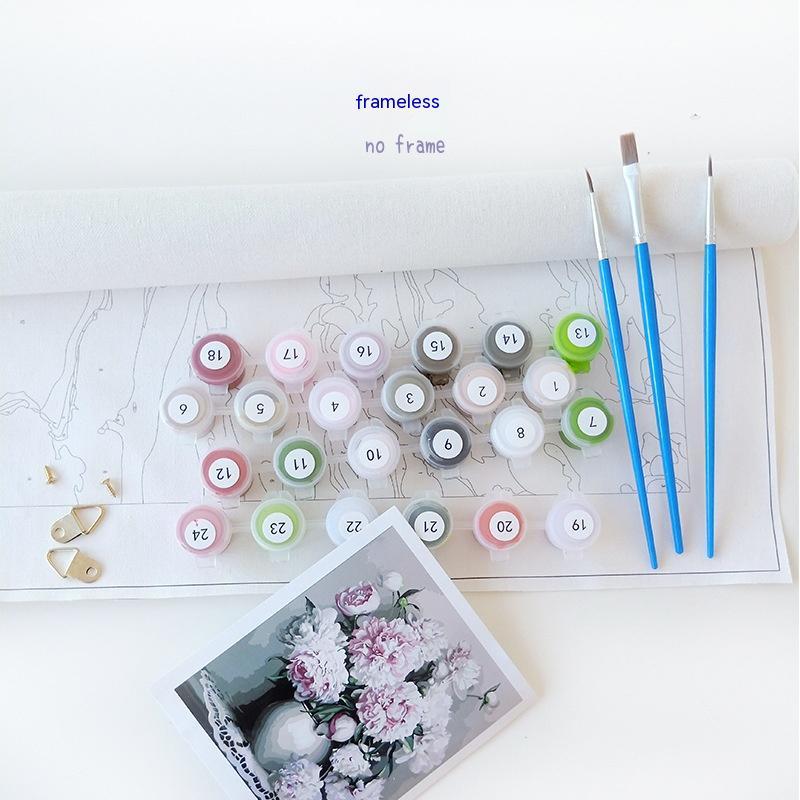 Coloring Drawing DIY Digital Oil Painting