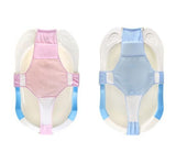 Cotton baby bath net cross non-slip light bath net newborn bath bed bath universal bath net