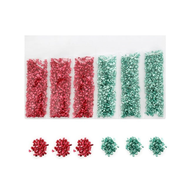 Crushed Glass Stone Resin Filler Crystal Jewelry