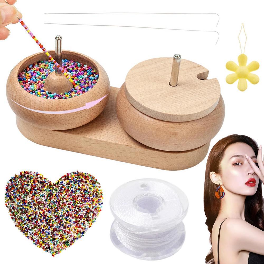 Solid Wood Double-head Beading Device With Cover