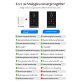 Lock All Face Recognition Waterproof Fingerprint Access Control Machine