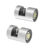 Lighting-free Rechargeable Flashlight Keychain