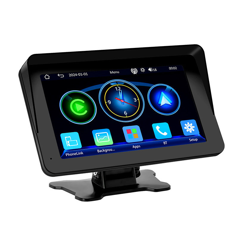 7-inch Car Portable PND Vehicle-mounted MP5 Player Wireless Carplay Smart Screen Reversing Image