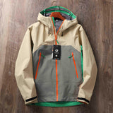 Outdoor Rainproof And Waterproof Full Pressure Glue Hard Shell Shell Jacket