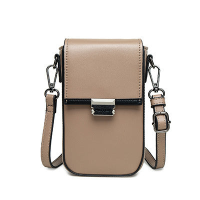 Vertical cell phone bag