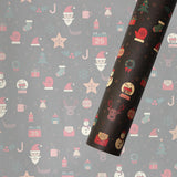 Christmas Gift Wrapping Paper European Style Retro kraft