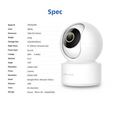 IMILAB C21 2.5K Камераи назоратӣ Vedio Wifi IP Smart дар дохили хона Амнияти кӯдак Монитор 360view Starlight Night Vision Cam
