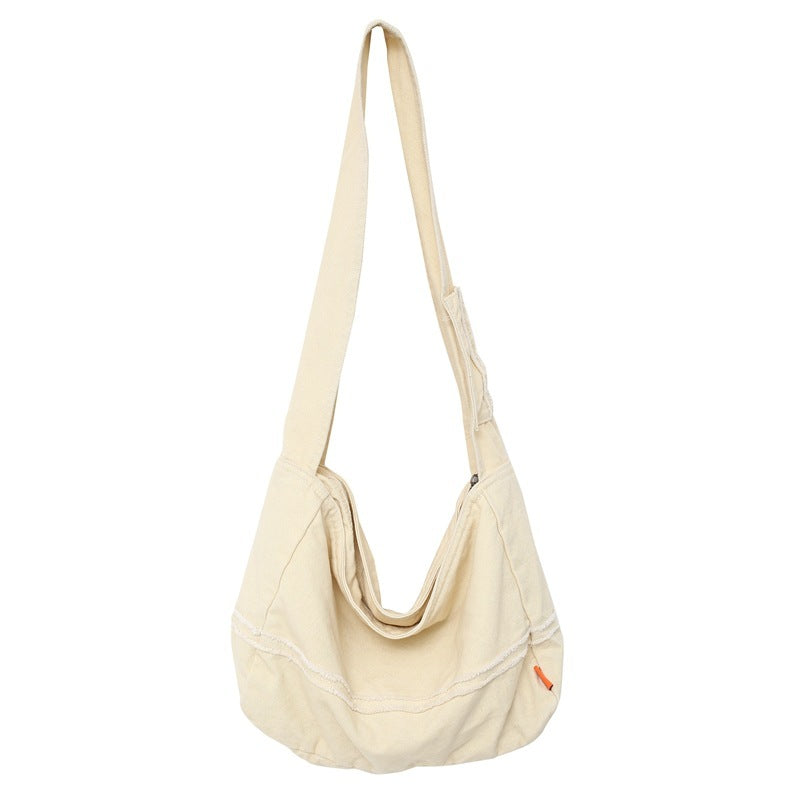 Ins Fashion Color-block Shoulder Bag For Girls In Hong Kong